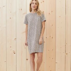 JENNI KAYNE Leopard T-Shirt Dress